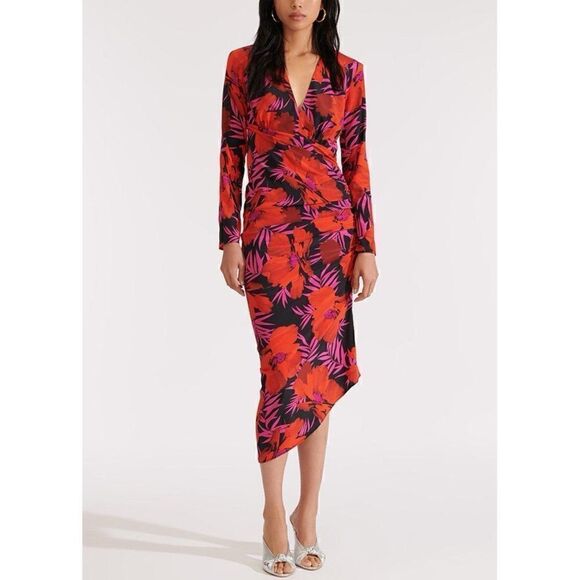 Veronica Beard Alvaro Midi Dress - Picture 1 of 16